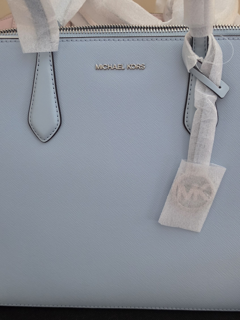 MK - Marilyn Medium Saffiano Leather Tote Bag